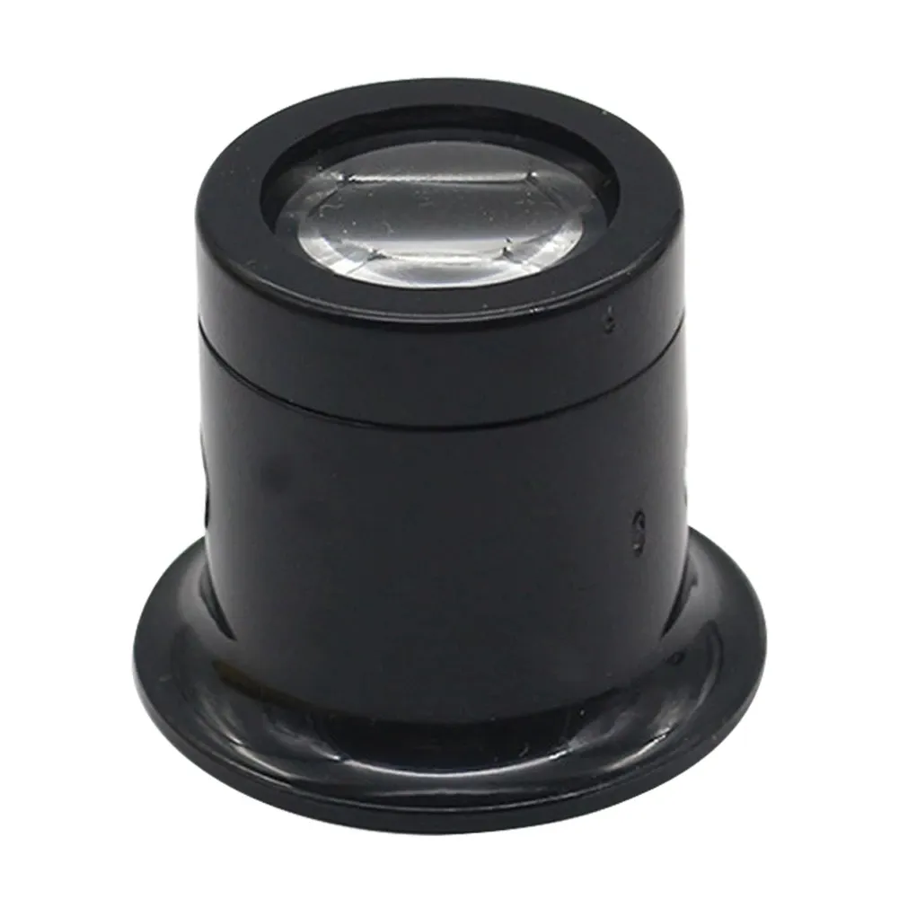 10X Jeweler Watch Magnifier Tool Portable Monocular Magnifying Glass Loupe Lens for Eye Magnifier