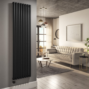 <span class=keywords><strong>Radiateur</strong></span> à colonne ovale verticale anthracite, panneau simple, panneau double, radiateurs design, <span class=keywords><strong>hauteur</strong></span> 1800 mm - Product Image 4
