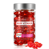 Nouvelle Arrivée Capsules d'Huile Essentielle Nourrissante Lissante Sans Rinçage Traitement à la Kératine Capsules pour la Croissance des Cheveux Vitamines pour la Repousse des Cheveux