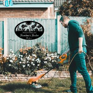 POD personalizado hierro colgante láser corte Metal pared arte pared colgante de una pieza personalizado - Product Image 3