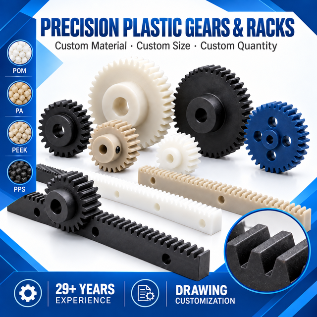 Professional Gear Manufacturing Spur Worm Bevel Eing Gear Ring Helical Cylindrical Bevel Small Plastic Nylon Metal Gear