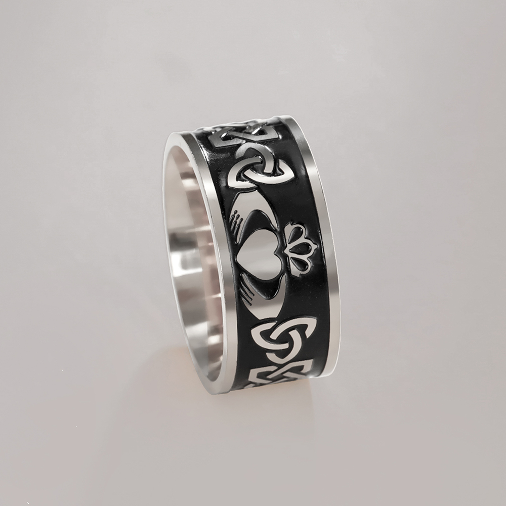Claddagh silver
