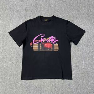 Camiseta de manga corta Corteiz para hombre y mujer, holgada y casual, con estampado de letras, de marca de moda urbana. - Product Image 3