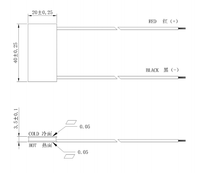 Módulo Enfriador Termoeléctrico TES1-12006, Refrigeración por Semiconductor, Aire Acondicionado Personalizado, Generador de Agua, TEC 12006 12v Peltier