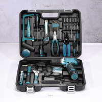 Kit d'outils de mécanique pour le travail du bois DEWEN, clé à douille électrique 1/2 pouce, jeu de douilles CR-V, porte-embouts OEM, garage professionnel