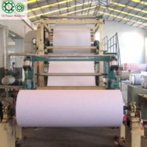 छोटे पैमाने ए 4 आकार कागज निर्माण मशीन ए 4 प्रिंटिंग पेपर मशीन मूल्य - Product Image 4