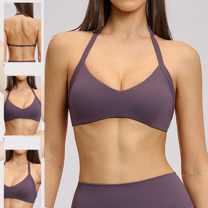 Soutien-gorge de sport sexy à col halter pour l'été, course à pied, yoga, gym, fitness, pour femmes - Product Image 1