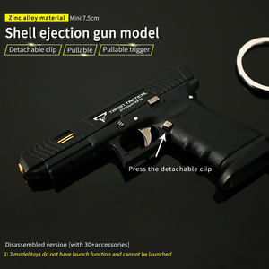 Pistola de Juguete TTI Taran Tactical Innovation de Metal Digital Tiktok 2025, Modelo en Miniatura Escala 1:3, Llavero, Pistola de Juguete con Expulsión de Balas de Metal - Product Image 5