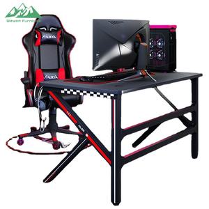 <span class=keywords><strong>Bureau</strong></span> Gamer Professionnel Wayon en Forme de K, Table PC Ergonomique en Fibre de Carbone avec Design à Large Arc pour l'E-Sport et le <span class=keywords><strong>Bureau</strong></span> à Domicile - Product Image 3
