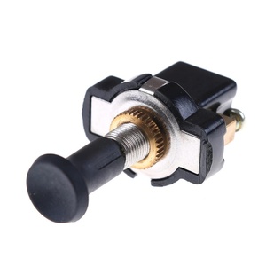 7mm 13mm 20mm 12V-24V bornes à vis RV <span class=keywords><strong>camping</strong></span>-<span class=keywords><strong>car</strong></span> véhicule agricole interrupteur à pousser fonction marche-arrêt pour interrupteur à bascule de puissance de camion - Product Image 5