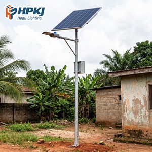 Hepu, Proveedor de Farolas Solares Divididas para Exteriores, para el Mercado Africano - Product Image 1