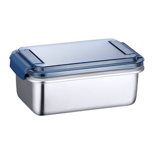 316 thép không gỉ <span class=keywords><strong>container</strong></span> lưu trữ thực phẩm; nhà bếp hộp lưu trữ thực phẩm; cắm trại trái cây Bento hộp. - Product Image 1