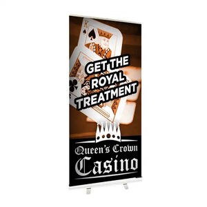 Chất lượng cao tái sử dụng hiển thị đứng nhôm 80*200 cuộn lên kéo lên biểu ngữ đứng Backdrop xách tay <span class=keywords><strong>Flex</strong></span> biểu ngữ - Product Image 3