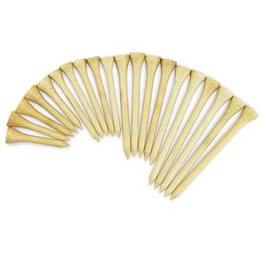 प्राकृतिक बांस गोल्फ टीज़ वैयक्तिकृत 42 54 70 83 मिमी कस्टम लोगो बांस लकड़ी गोल्फ टीज़ - Product Image 3