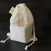 Sacs cadeaux en coton naturel brodés sur mesure avec motif marguerite, pochettes recyclables pour cosmétiques et tampons faciaux - Disponibles