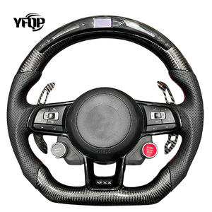 Forge de fibra de carbono para VW <span class=keywords><strong>Golf</strong></span> R Mk7 <span class=keywords><strong>Gti</strong></span> <span class=keywords><strong>Mk6</strong></span> actualización a nuevo modelo Plug and Play <span class=keywords><strong>volante</strong></span> personalizado - Product Image 5