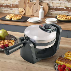 Machine à gaufres épaisses en acier inoxydable, <span class=keywords><strong>gaufrier</strong></span> belge électrique, oeuf, <span class=keywords><strong>gaufrier</strong></span> électrique personnalisé - Product Image 5