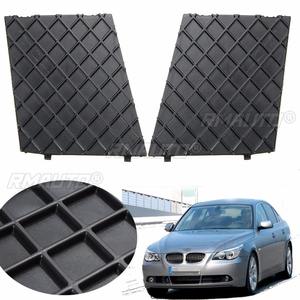 Paire de grilles inférieures noires pour pare-chocs avant, garnitures de protection gauche et droite pour BMW E60 E61 M, accessoires extérieurs, pièces de rechange - Product Image 1