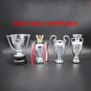 Collezione di Mini Trofei di Calcio Cristiano <span class=keywords><strong>Ronaldo</strong></span> per Coppa Euro e La Liga, Modelli in Resina Personalizzabili - Product Image 3