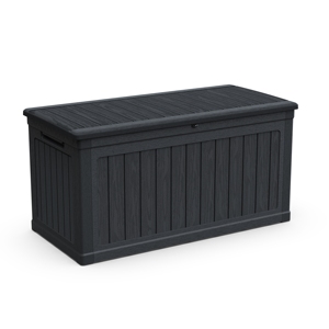 Vente en gros de boîte de rangement extérieure de 230 gallons, boîte de rangement pour patio en résine imperméable verrouillable, directement de l'usine, pour outils de jardin - Product Image 5