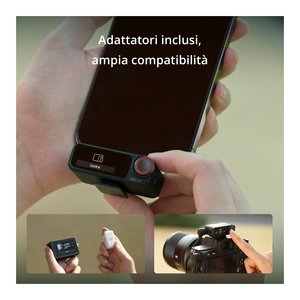 Microfono <b>MIC</b> 2 1 TX + 1 RX Black DJMIC4 - Product Image 5