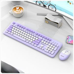 Wireless 2.4G Keyboard and Mouse Set, Silent, High Appearance, for Women, Office Business Typing - Product Image 5