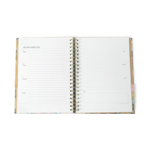 2026 Individuell Bedruckter Täglicher Zielplaner Wellness-Spiralorganizer Personalisiertes Wochenjournal Agenda A5 Notizbuch - Product Image 2