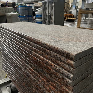 Dalles de <span class=keywords><strong>granit</strong></span> rouge multicolore poli moins cher pour pavage extérieur, <span class=keywords><strong>granit</strong></span> de rivière brut, <span class=keywords><strong>granit</strong></span> indien Juparana Rosa Aurora - Product Image 6