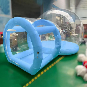 Tente à bulles gonflable en gros, dôme igloo transparent en PVC, maison <span class=keywords><strong>de</strong></span> jeu portable pour enfants, fête <span class=keywords><strong>de</strong></span> jardin et <span class=keywords><strong>location</strong></span> - Product Image 4