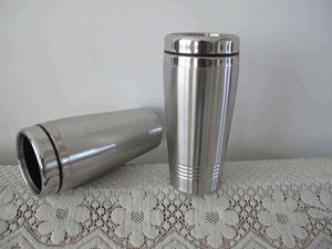 Modern Stainless Steel <b>Cup</b> With Unique Design and Vacuum Bottle Tumbler - Product Image 2
