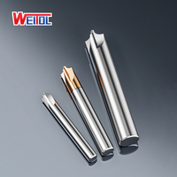Fraise à chanfreiner Weitol en acier à 4 dents avec revêtement pour formes de chanfreinement inversées en arc R