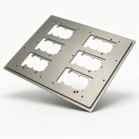 Plaque de positionnement multi-cavités en aluminium anodisé pour outillage et gabarit de production en série, test et assemblage