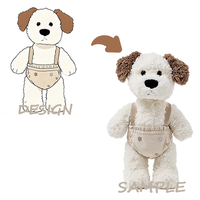 Boneka Kapas Kustom Menggunakan Kain yang Benar-Benar Aman untuk Boneka Mainan Plush Kustom Perdagangan Global