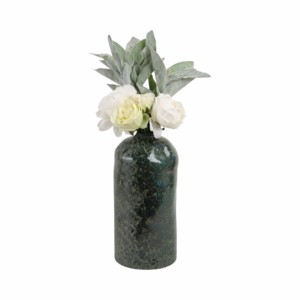 Vaso Alto in Ceramica Smaltata, Decorazione d'Arredo per Soggiorno, Camera da Letto, Ufficio, Esposizione su Mensola, Stile Contemporaneo - Product Image 2