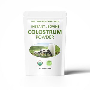 דשא מוזן תוספת קולוסטרום טהורה אישית אבקת <span class=keywords><strong>colostrum</strong></span> טהור עבור אנרגיה לאחר פעילות גופנית - Product Image 1