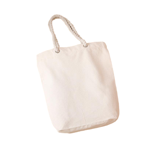 Eco-Friendly <strong>Jute</strong> Rope Handle <strong>Tote</strong> <strong>Bag</strong> Custom Logo Printed Cotton Canvas Reusable Grocery Shopping Shoulder <strong>Bag</strong> <strong>Wholesale</strong> - Product Image 3