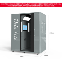 Personalisierbarer Fotoautomat zur Selbstbedienung, Digitaler Fotodruck-Kiosk mit Sofortausdruck und All-in-One-Funktion