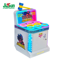 Machine de jeu Super Star Hammer Strike, design garçon anime, cabinet blanc, LED, pour centre commercial, jeu solo