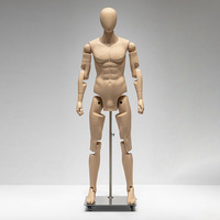 Mannequin de présentation de vêtements FBF/FBH, mannequin de corps entier masculin et féminin, mobile et artificiel