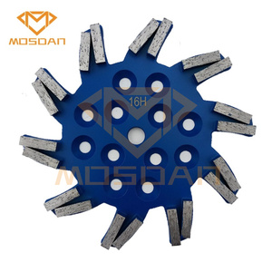 Disque de meulage de sol en béton Blastrac Diamatic de 250mm avec 20 barres - Product Image 1