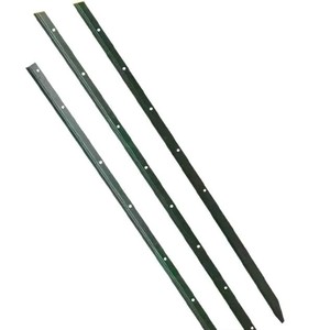 Soportes de hierro triangulares sólidos en forma de Y para vallas de huertos con extremos puntiagudos al por mayor - Product Image 1