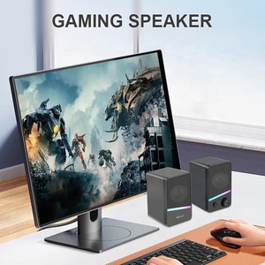 New Arrival Portable RGB Light Audio Home Subwoofer 3W*2 USB DC5V <strong>Wired</strong> Plastic Cabinet <strong>PC</strong> Mobile Phone <strong>Speaker</strong> for Computer - Product Image 5