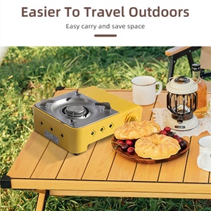 Réchaud à <span class=keywords><strong>gaz</strong></span> portatif de <span class=keywords><strong>barbecue</strong></span> de <span class=keywords><strong>camping</strong></span> de butane de brûleur simple extérieur populaire pour des campeurs - Product Image 6