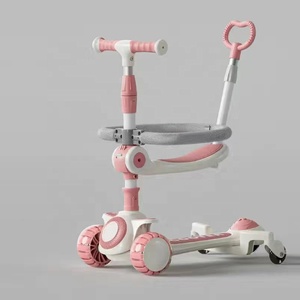 Montar <span class=keywords><strong>en</strong></span> coches rueda con altura ajustable patinete plegable para niños 3 <span class=keywords><strong>ruedas</strong></span> para niños - Product Image 4