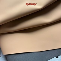 Kulit PU Silikon Ramah Lingkungan 1.6mm Tahan Api dan Tahan Hidrolisis, untuk Furnitur Berkelanjutan, Tas, dan Peralatan Olahraga