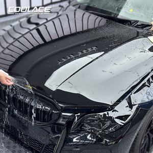 Factory Wholesale Coolace Self Healing Car Wrapping Film Glossy Black PPF Paint Protection Film TPU Car <strong>Wrap</strong> 1.52*15m For Car - Product Image 2