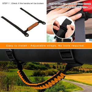 Phụ Kiện Xe Hơi Bán Chạy Thanh Cuộn <span class=keywords><strong>Pvc</strong></span> Tay Nắm Dây Thừng Trên Tay Cầm - Product Image 4