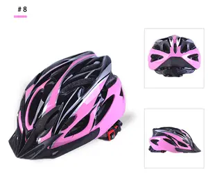 Ultralight Cycling Safety Outdoor Road Cycle Helmet Adjustable Helmet Removable Visor Mountain Road Bike Helmet