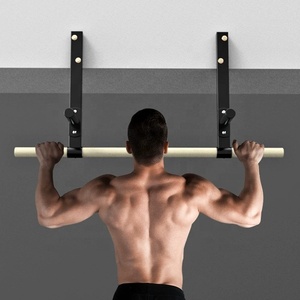Wellshow Sport Barra Multifunzionale <span class=keywords><strong>in</strong></span> <span class=keywords><strong>Legno</strong></span> da Parete <span class=keywords><strong>per</strong></span> Trazioni e Chin-up, <span class=keywords><strong>per</strong></span> Allenamento Cross Fit e <span class=keywords><strong>Palestra</strong></span> Domestica - Product Image 5