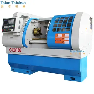 Máquina de torno cnc ck6136 okuma